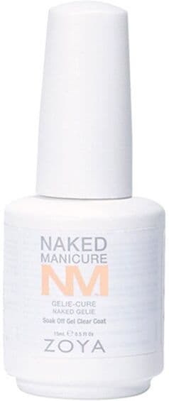 ZOYA Naked Manicure Gelie Cure Soak Off Gel Clear Coat 15ml