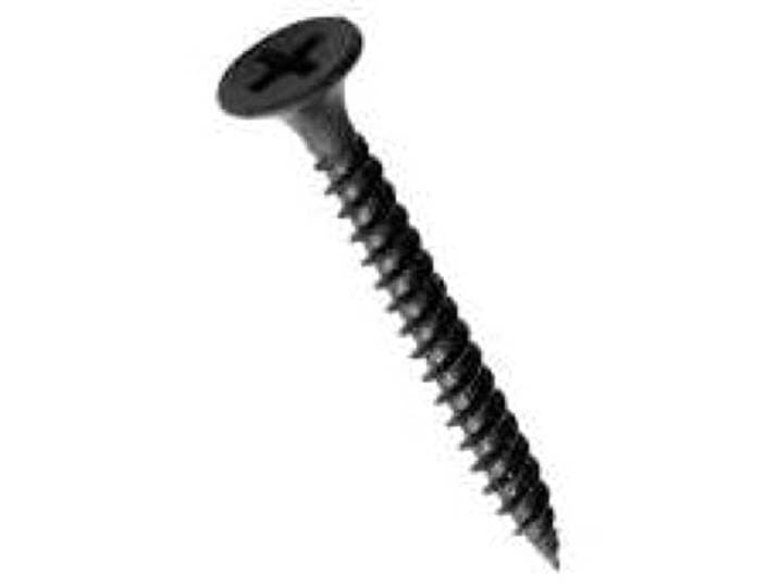 Schroeven voor gipskarton, zwart, van band, universeel, 3,5 x 25 mm, doos met 1000 stuks Aerfast - AT10021