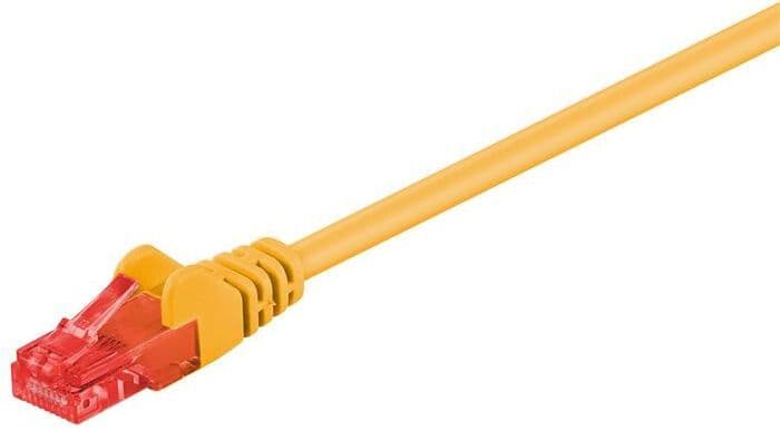 MicroConnect Cat6 U/utp Nettverkskabel 1m, Gul, 1 Stykk, Sen-B-Utp601y Gul