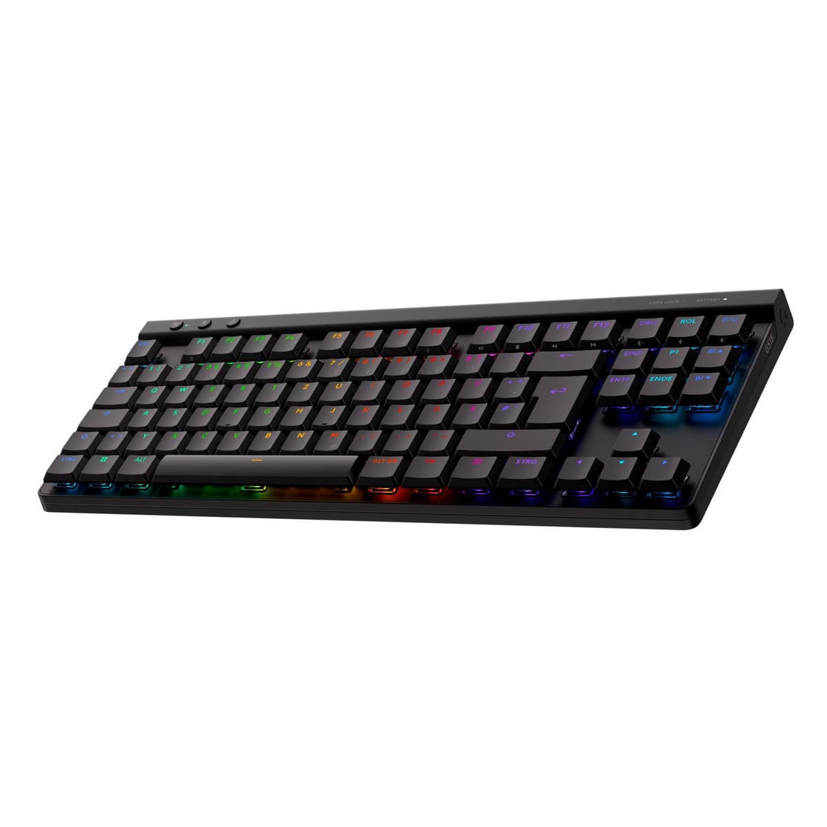 Logitech G515 Lightspeed TKL Gaming Tastatur kabelgebunden / kabellos (Bluetooth / Funk), Mechanisch, Schwarz