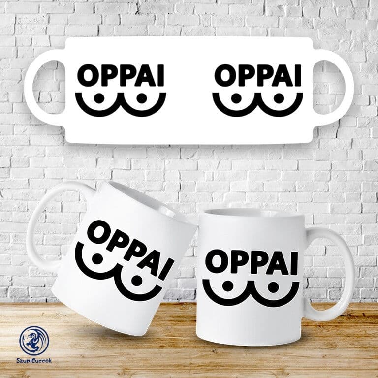 Oppai bögre