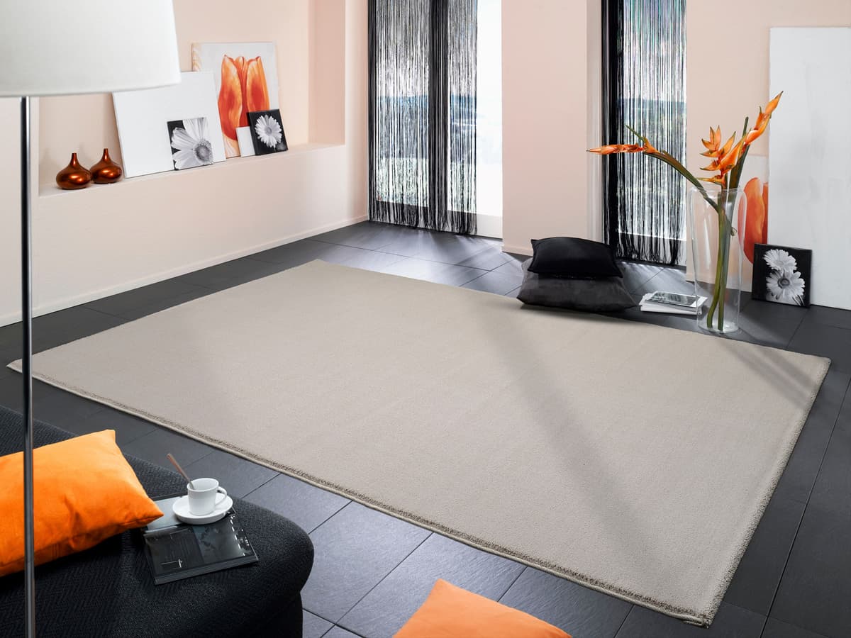 Teppich OCI DIE TEPPICHMARKE "MELIRA", bunt (beige, mehrfarbig), B:65cm H:13mm L:130cm, Polypropylen, Teppiche, Teppich, robuster strapazierfähiger dichter Kurzflor, Wohnzimmer beige, mehrfarbig B : 65cm 1 Stk., 13mm, L: 130cm