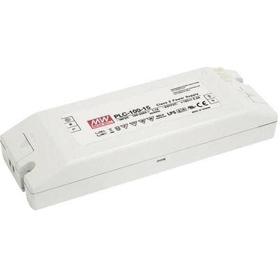 Mean Well PLC-100-24 LED-Treiber, LED-Trafo Konstantspannung, Konstantstrom 96W 0 - 4A 24 V/DC nicht dimmbar, PFC-Schaltkreis