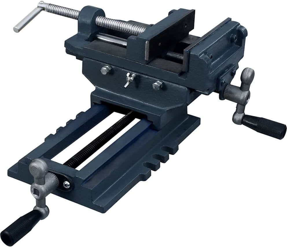 vidaXL Étau de perceuse à pression manuelle 127 mm
