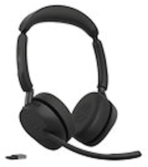 Jabra Evolve3 65 MS - Headset - pÃ¥ Ã¶rat - Bluetooth - trÃ¥dlÃ¶s,