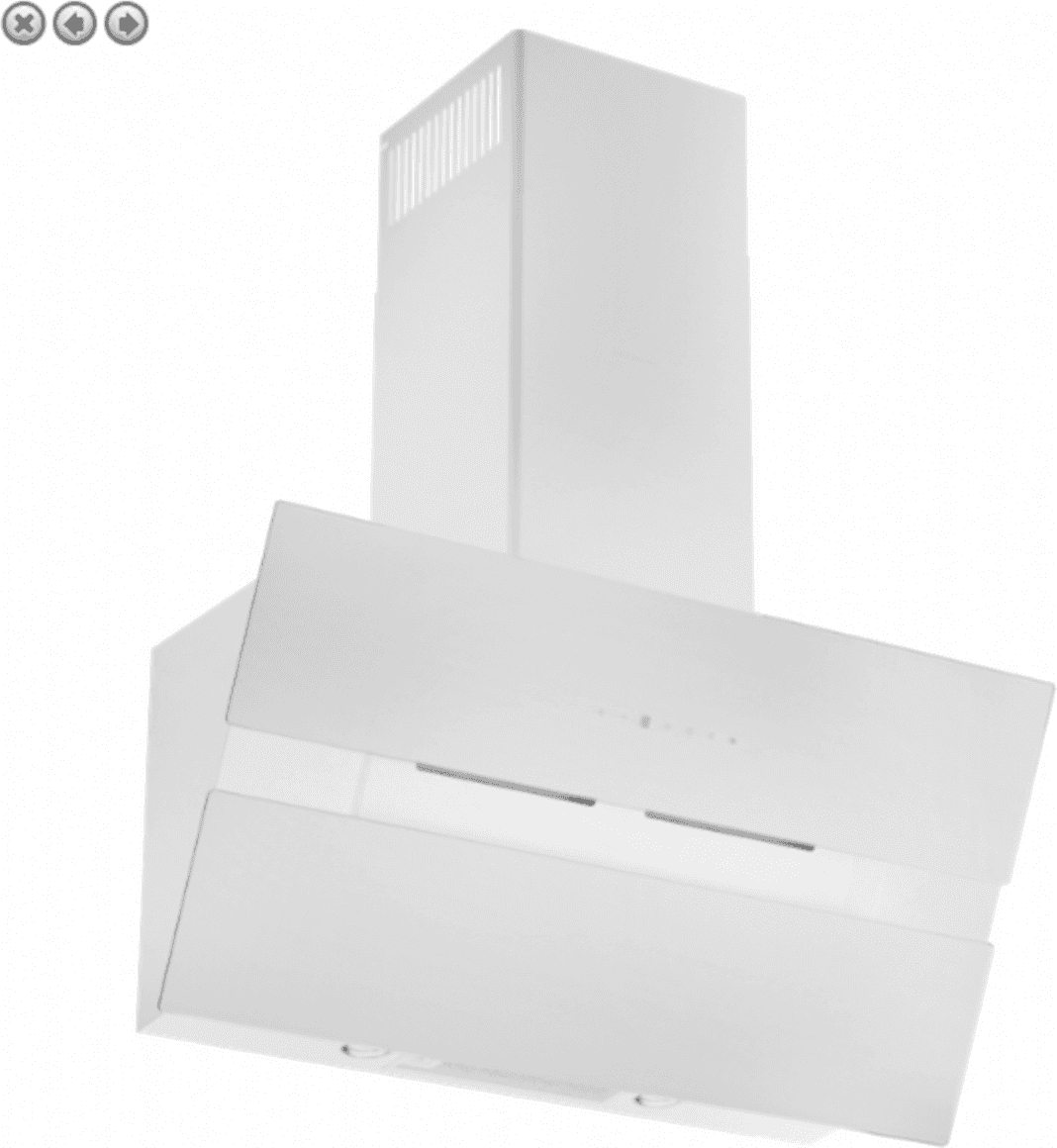 Silverline Vegghengt Ventilator 60 Cm Sl 3390 Hvit Hisar