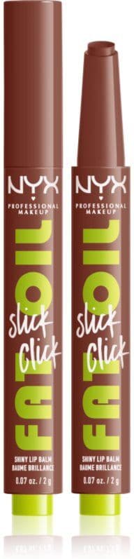 NYX Professional Makeup Fat Oil Slick Click βάλσαμο για τα χείλη με χρώμα απόχρωση 05 Link In My Bio 2 γρ