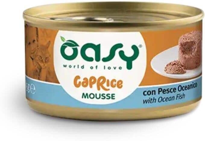 Oasy Cat Caprice Mousse Lattina Multipack 18x85G PESCE OCEANICO