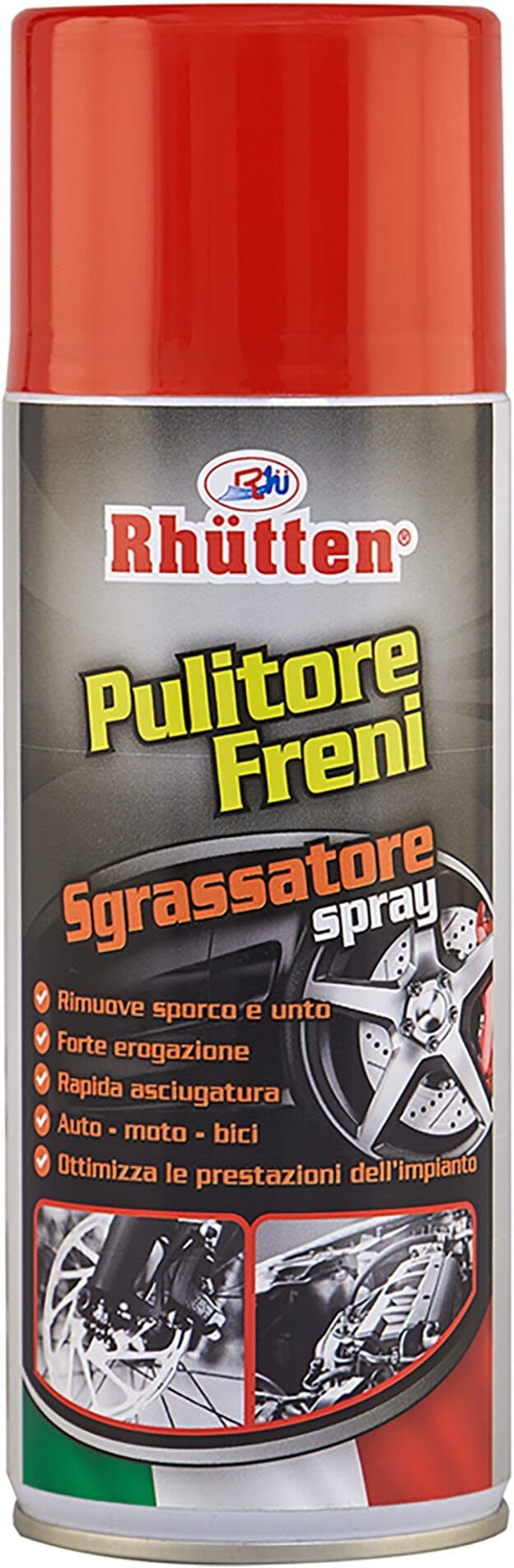 Rhutten PULITORE SGRASSATORE FRENI  SPRAY 400 ml