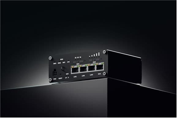 Teltonika networks rutm11 dual sim 4g/lte/gnss 4x rj45-ports wifi router