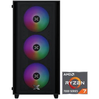 CAPTIVA Gaming-PC "Highend Gaming R99-570", bunt (schwarz), Microsoft Windows 11 Home (64 Bit), Radeon™ RX 9070 XT, 16 GB RAM 1.000 GB SSD, Desktop-PCs