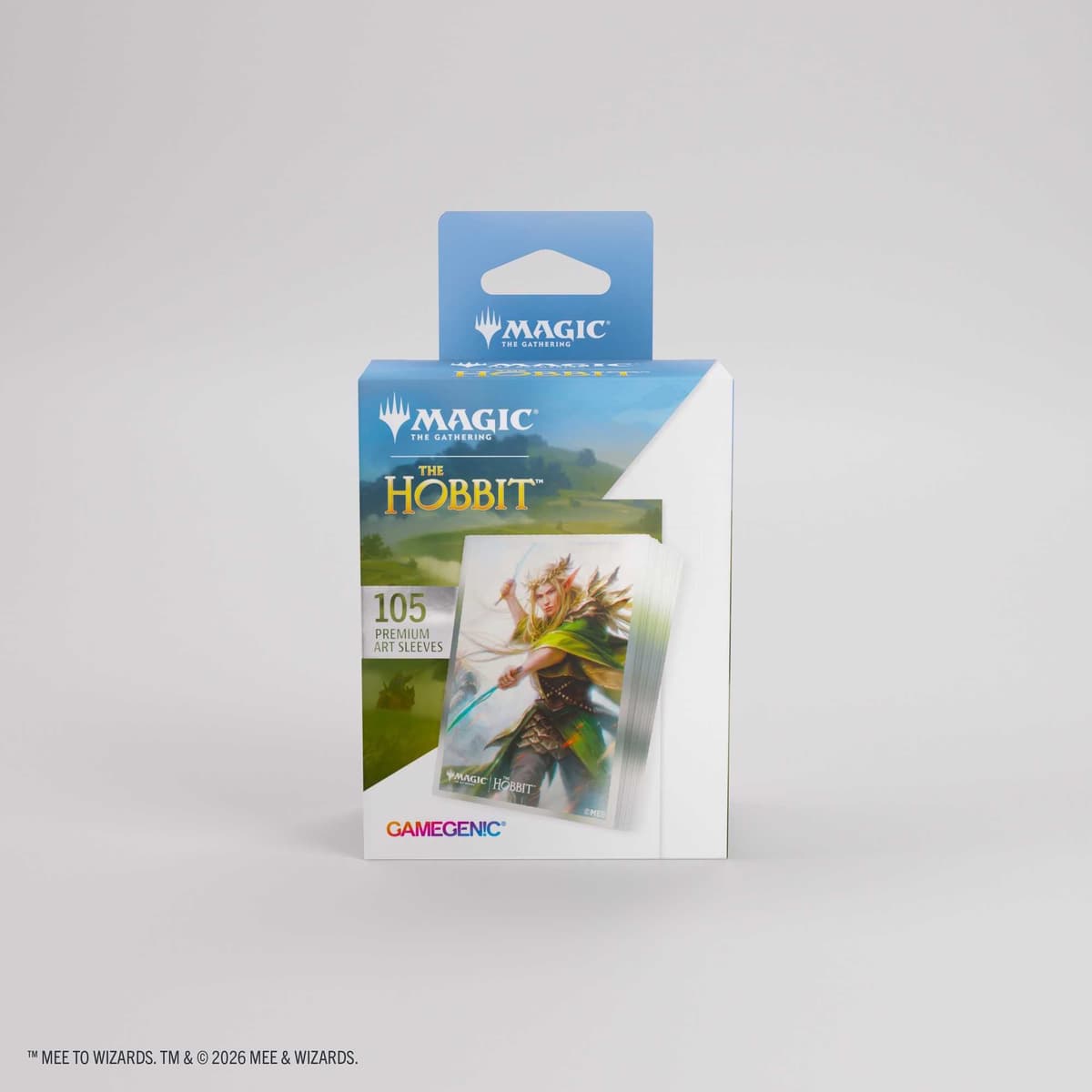 Gamegenic Magic: The Gathering The Hobbit Premium Art Sleeves – Thranduil, Sindarin Liege for Card Game Accessories
