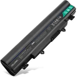 Cellonic Akku für Acer Aspire E5-571, E1-571, E5-551, E5-471, E5-471P, E5-511P (4400 mAh), Notebook Akku, Schwarz