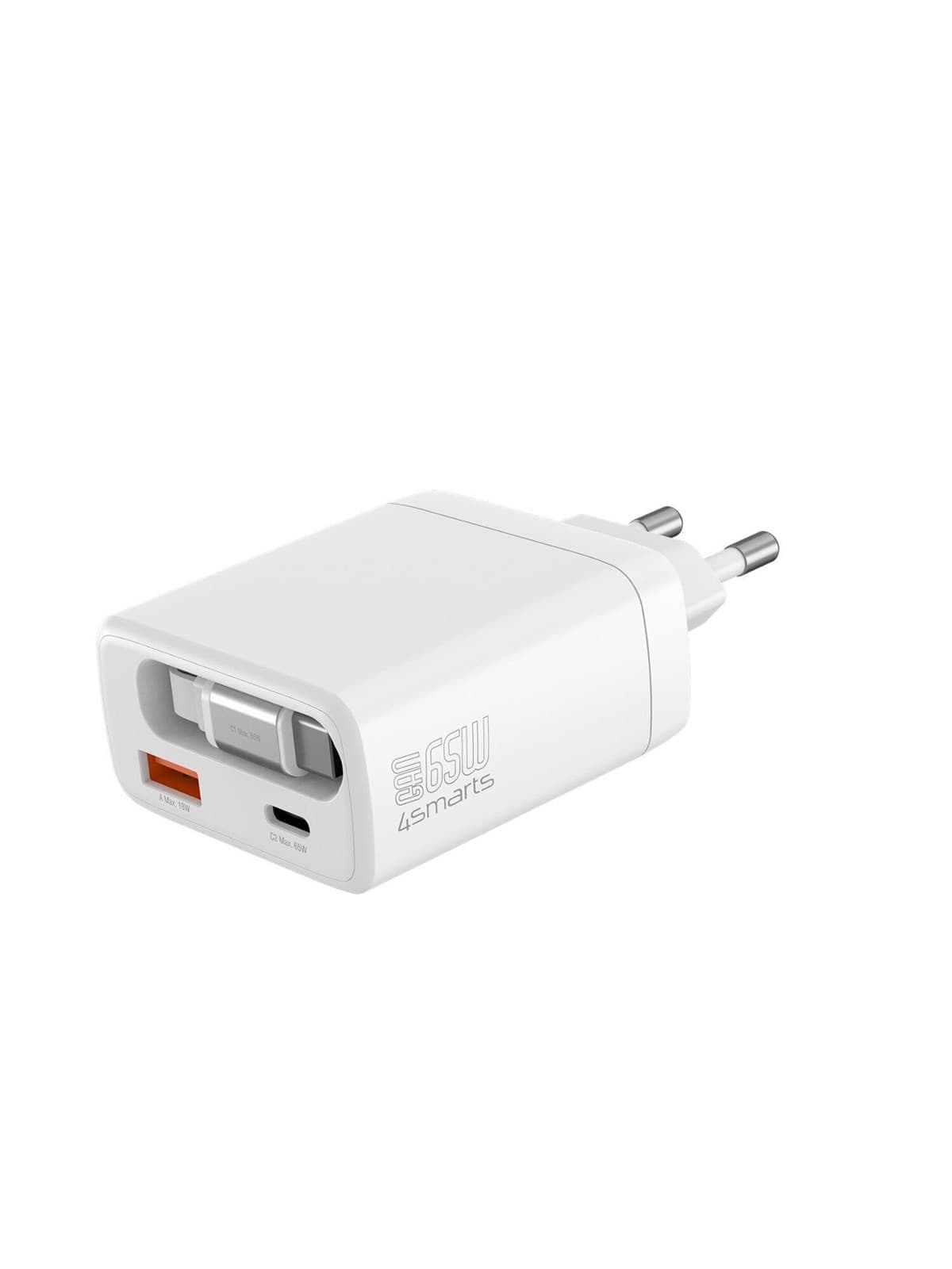 4smarts Jojo PDPlug Slim 65W GaN Charger - White