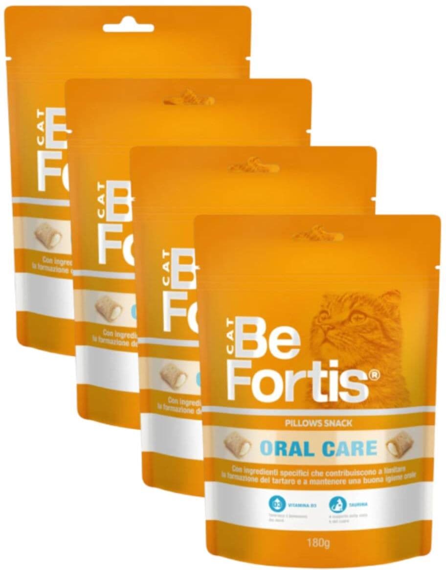 BeFortis Cat Pillows Snack Oral Care KIT 4X180G