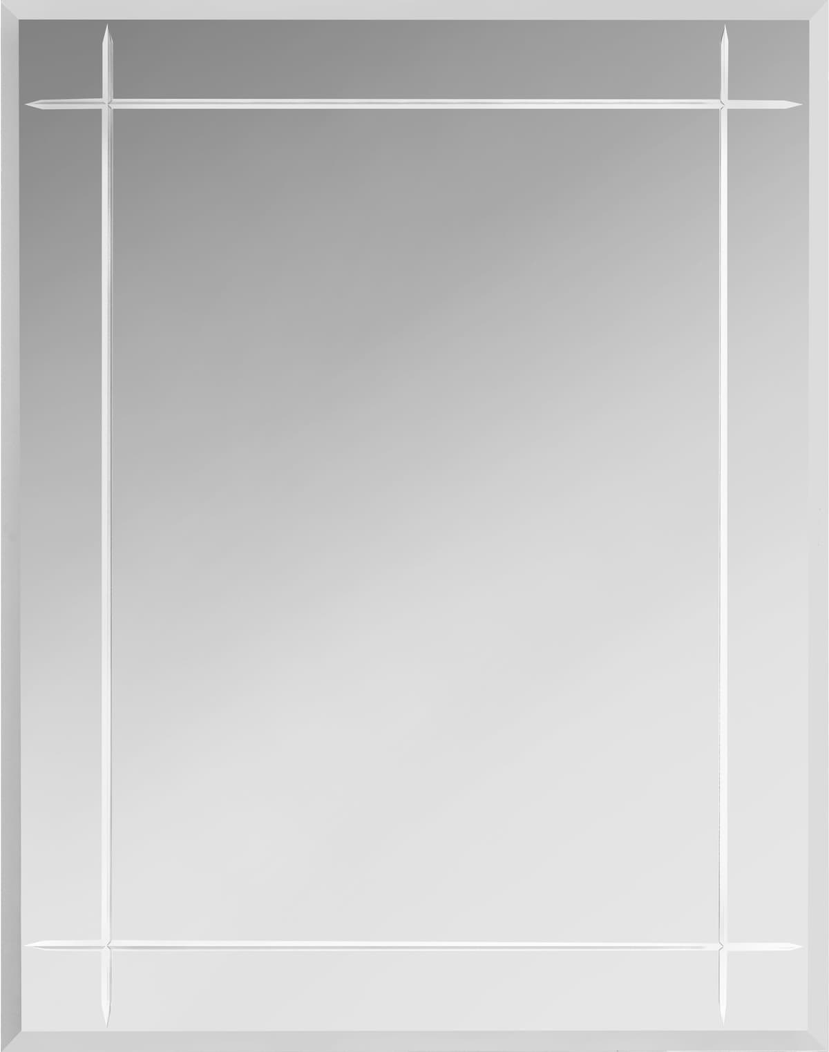Badspiegel JOKEY "Karo", silber (silberfarben), B:55cm H:70cm T:0,4cm, Spiegel, Badspiegel, 55 x 70 cm silberfarben B/H/T: 55cm x 70cm x 0,4cm