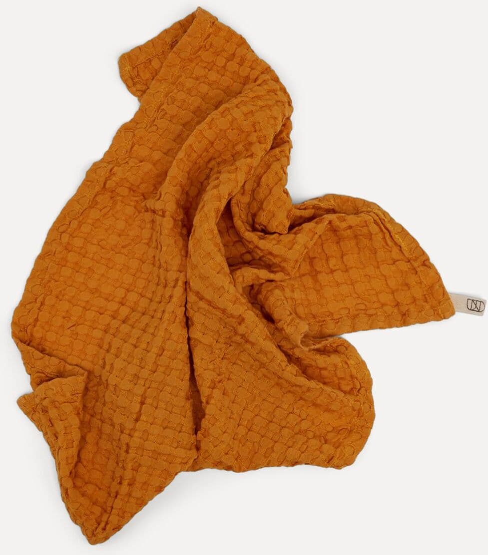 Und Kjøkkenhåndkle Vaffelstruktur Tencel®, Oker (Oker)