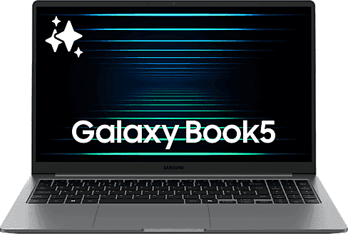 Portátil - Samsung Galaxy Book5, 15.6" FHD, Intel® Core™ Ultra 5 225U, 16 GB RAM, 512 SSD, Graphics, W11H, Gris