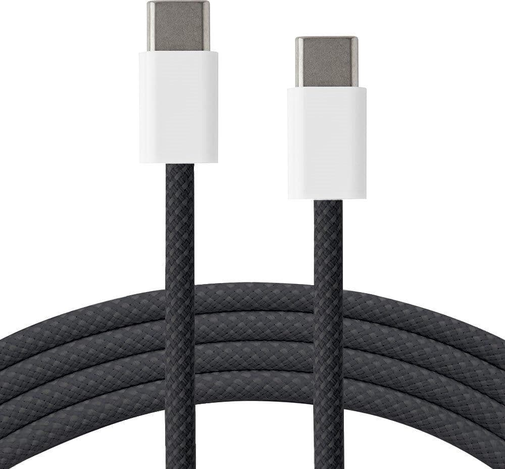 Xceed Braided USB-C til USB-C PD 60W - 1m - Sort