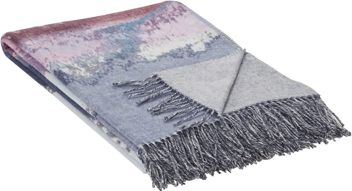 FRAAS Wohndecke Amethyst Skies  FRAAS ¦ grau ¦ Synthetik ¦ Maße (cm): B: 130