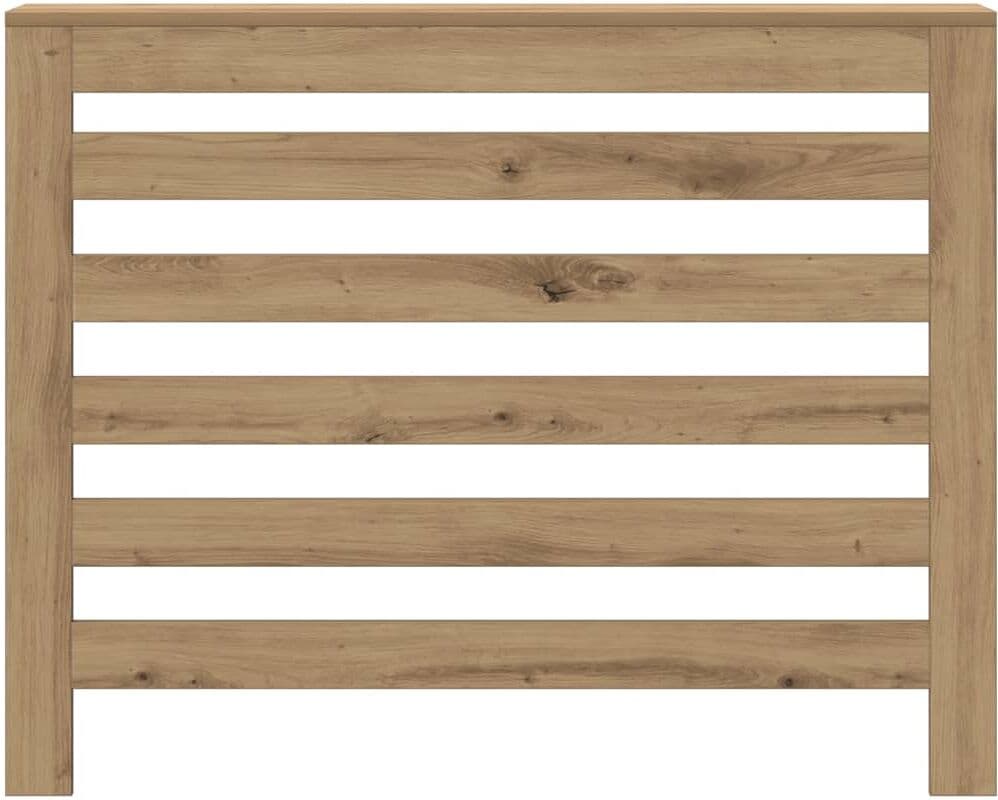 vidaXL Cache-radiateur chêne artisanal 104x20x82 cm bois d'ingénierie