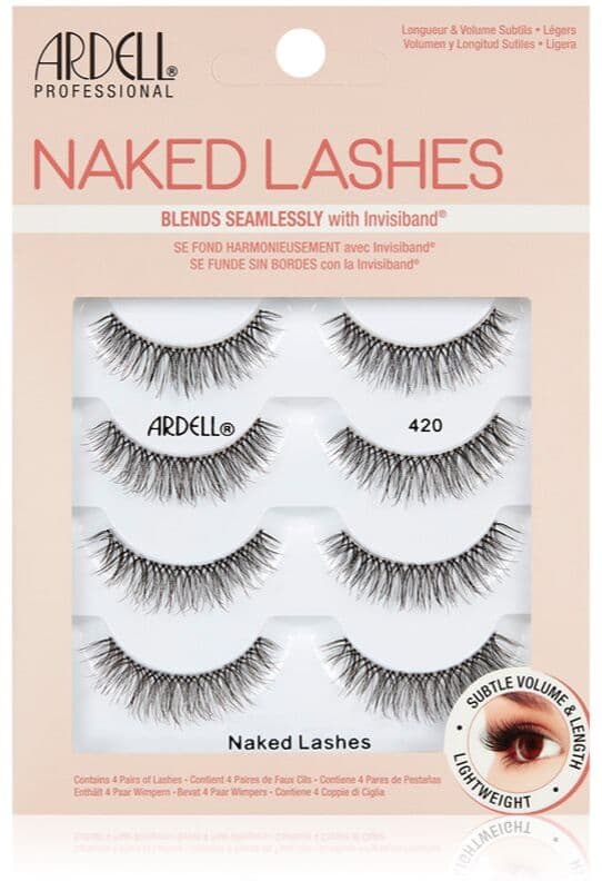 Ardell Naked Lashes Multipack liimattavat ripset iso pakkaus tyyppi 420 4 pari