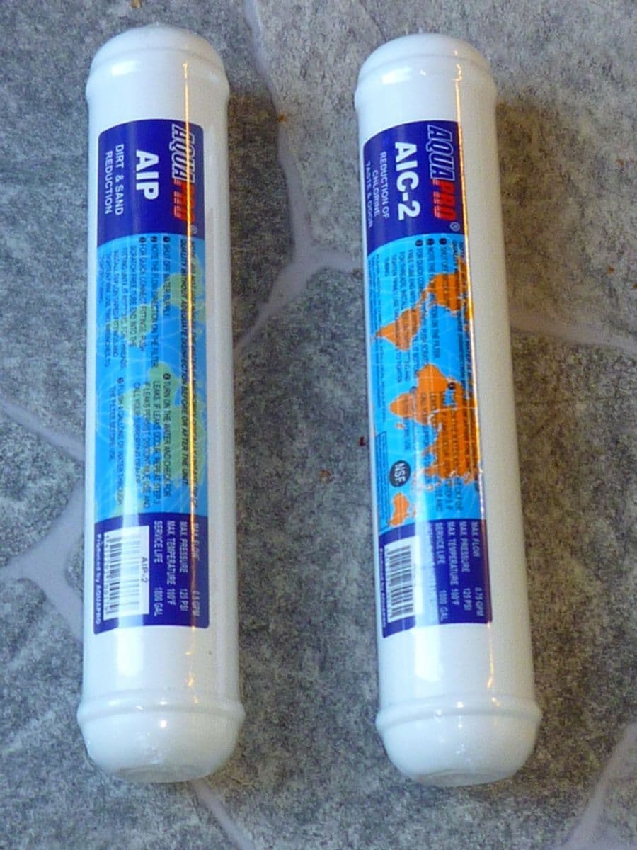 AquaPro Water Filtration Filtersett Til Aquapro 504/508/512 Ro