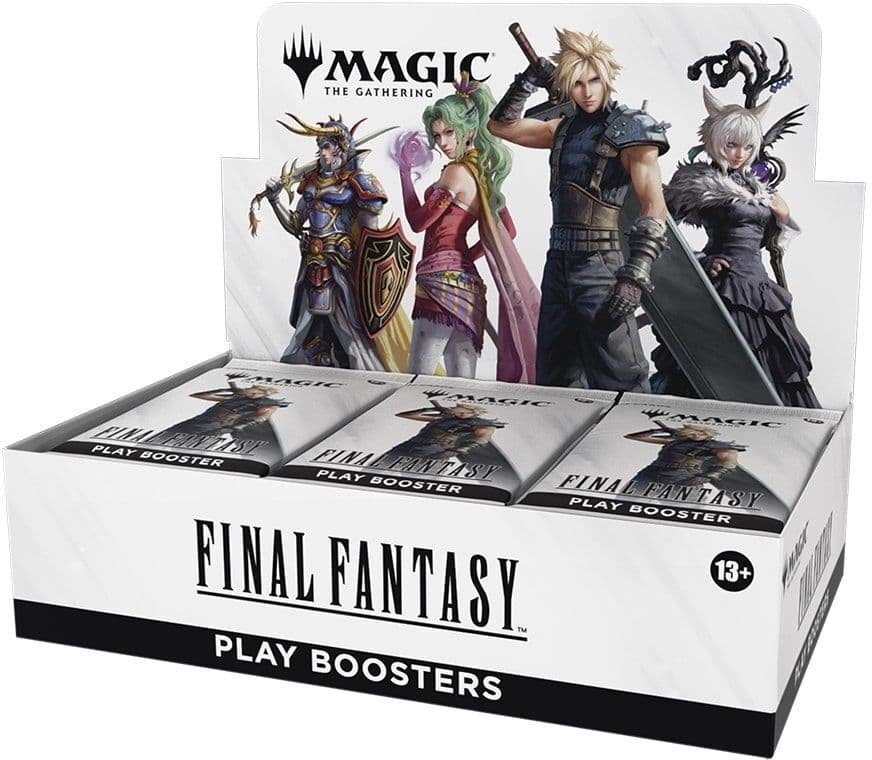 MTG Magic Final Fantasy Play Booster Display
