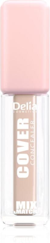 Delia Cosmetics Mix&Match Cover Concealer υγρό καλυπτικό κονσίλερ απόχρωση 01 Porcelain 6 ml