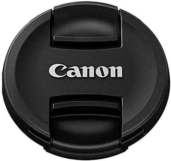Cubierta para objetivo E-58 II Negro (5,8 cm) - CANON