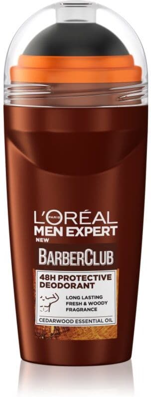 L’Oréal Paris Men Expert Barber Club déodorant roll-on pour homme 50 ml