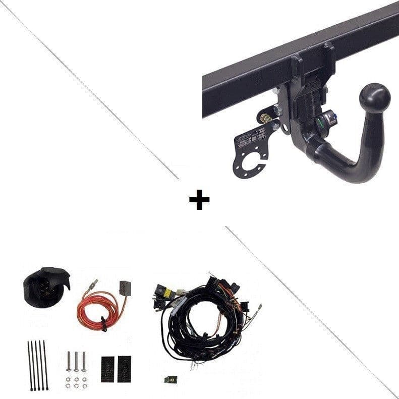 Attelage Jeep Wrangler Type JL y compris AdBlue (09/2018-) RDSOV + Faisceau spécifique 7 broches Trail-Tec