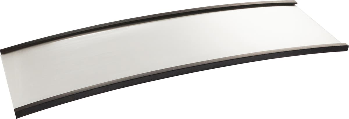 SPRINTIS 100 Unità - Supporto per etichette, profilo a C, magnetico, sezioni 50 mm   80 mm, ferrite, nero