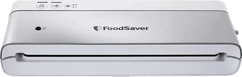 REACONDICIONADO Seminuevo Muy bueno Envasadora al vacío - FoodSaver VS0100X, Función líquido/seco, Compacto, Blanco