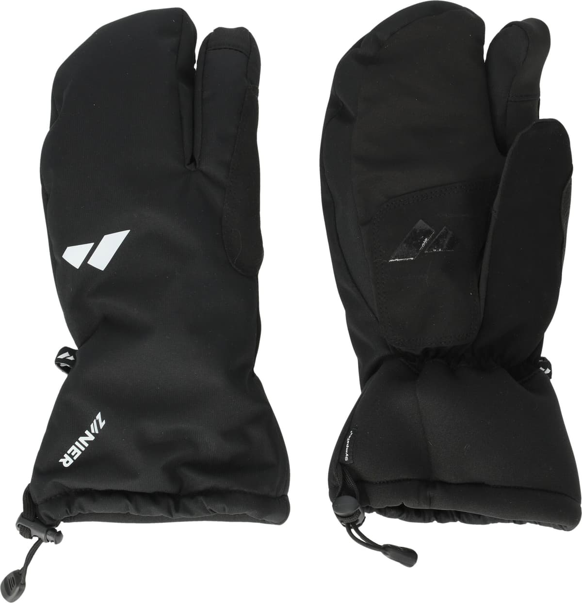 Skihandschuhe ZANIER "Vienna STX", Damen, Gr. 10, schwarz, 100% Polyester, Handschuhe, mit innovativer Isolation und und Wetterschutz
