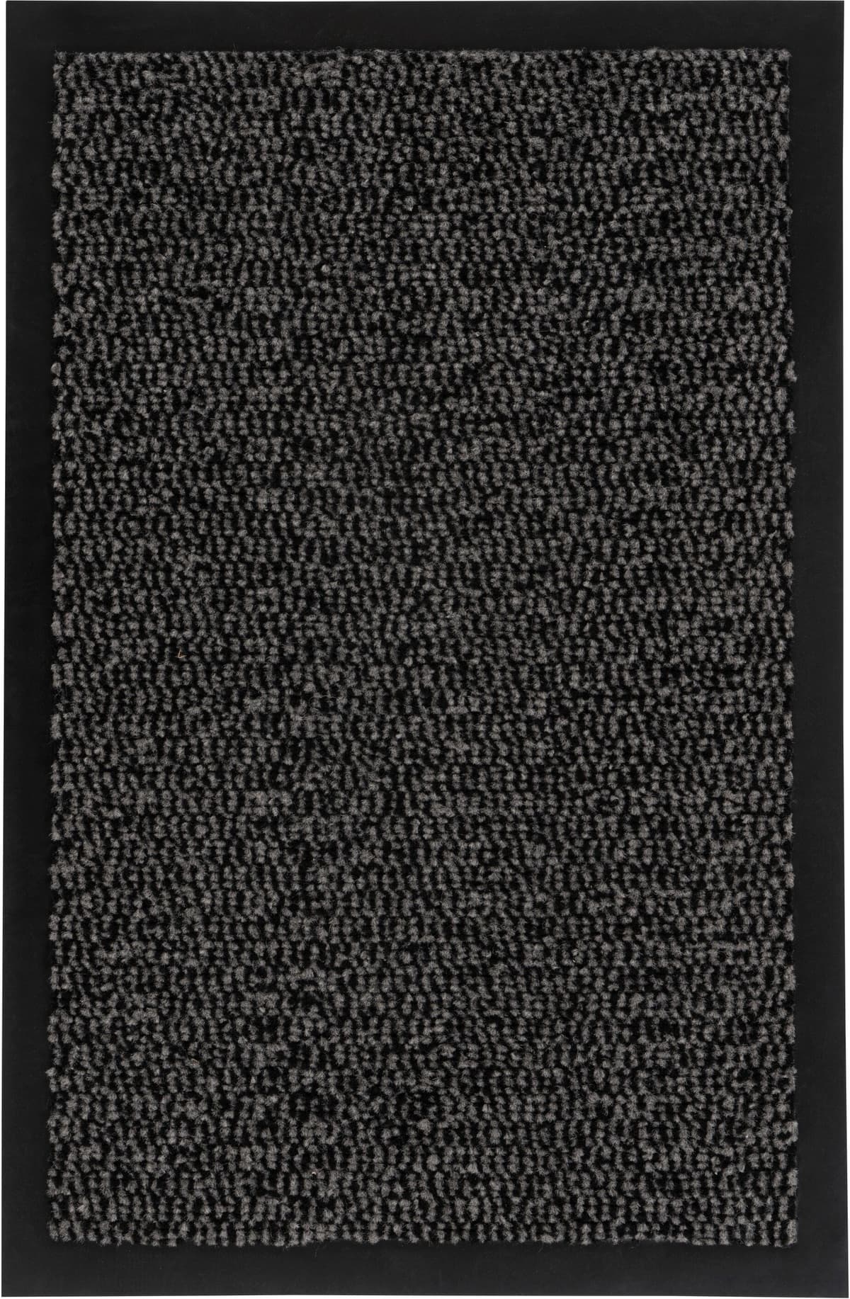 Fussmatte KAYOOM "Fine Line 125", grau, B:60cm H:6mm L:90cm, Polypropylen, Teppiche, Fussmatte, Türmatte, Schmutzfang, Eingang grau B : 60cm 1 Stk., 6mm, L: 90cm