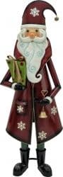 Europalms Santa Claus, Metal, 150cm, red TILBUD NU