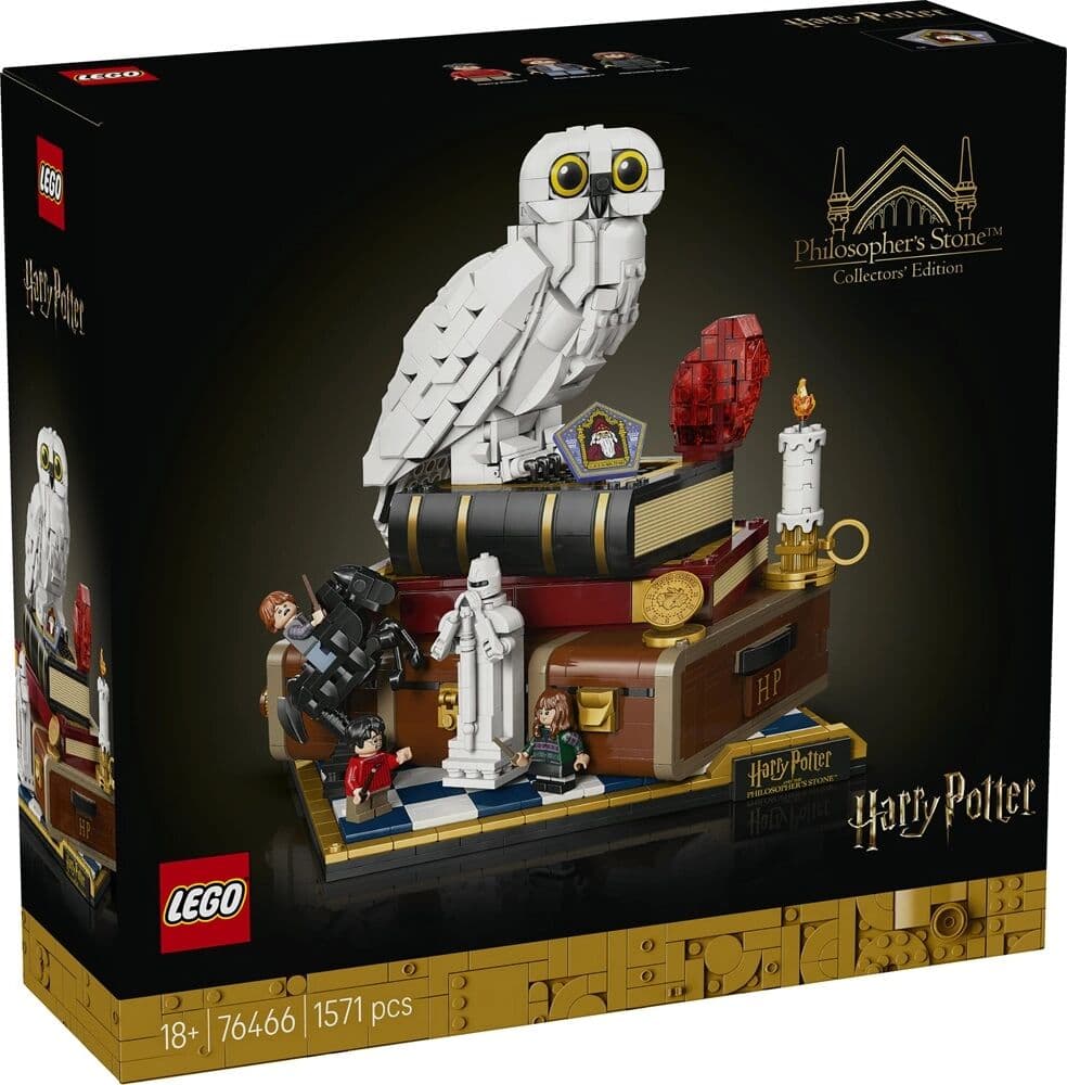 Lego Harry Potter - A bölcsek köve - Gyűjtői kiadás (76466) Játék
