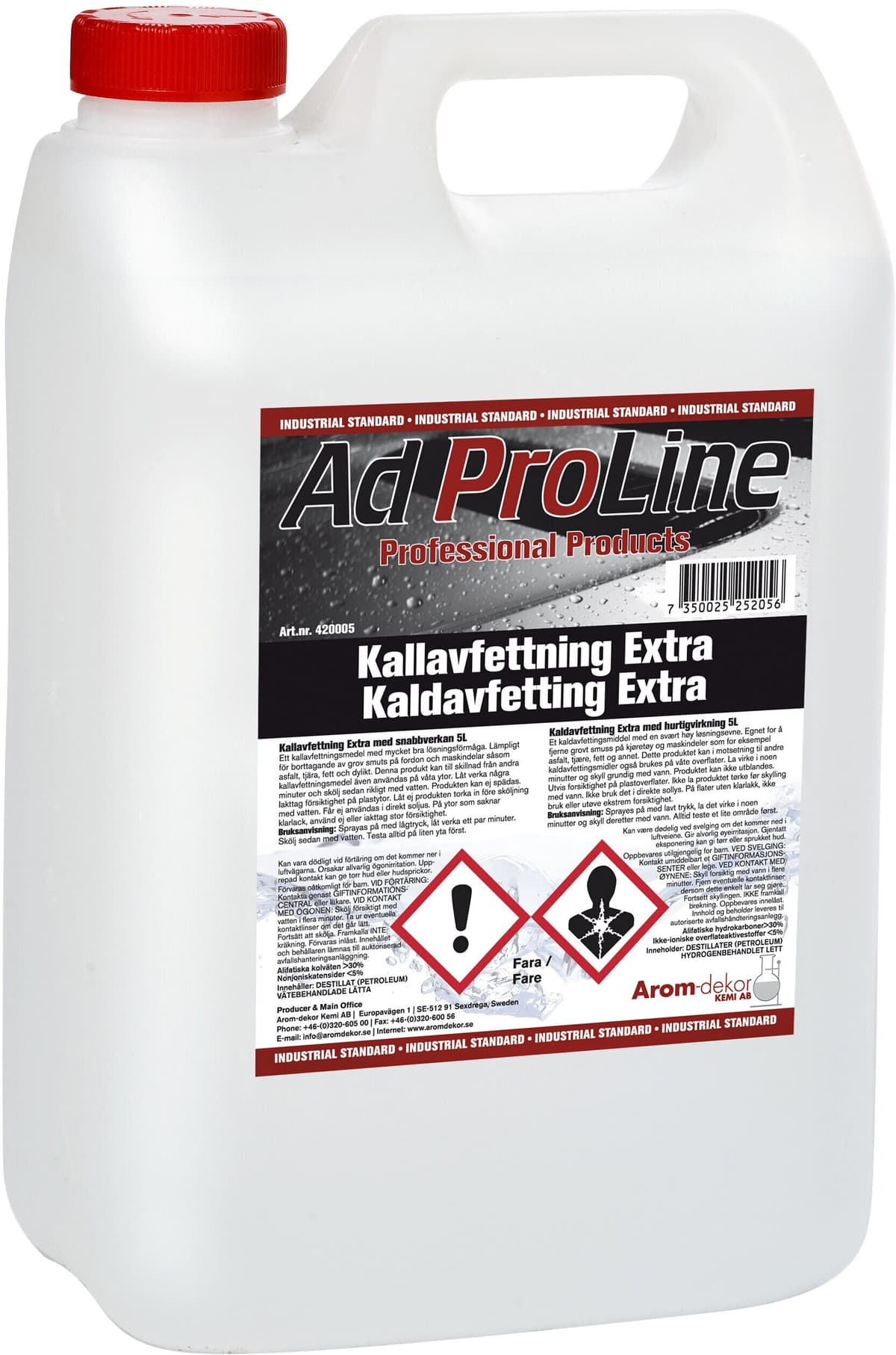 AdProLine Kraftavfettning extra, 5 l