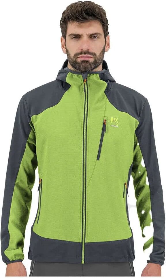 Karpos Chaqueta Softshell Parete Jasmine Green / Ombre Blue L