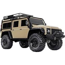 Traxxas TRX-4 Land Rover Defender Brushed 1:10 RC Modellauto Elektro Crawler Allradantrieb (4WD) RtR 2,4 GHz 82256-4-SAND