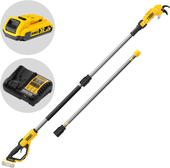 DeWalt DCMPP569P1-QW - Forbice elettrica da potatura su asta - 200-300 cm - 18V 2Ah