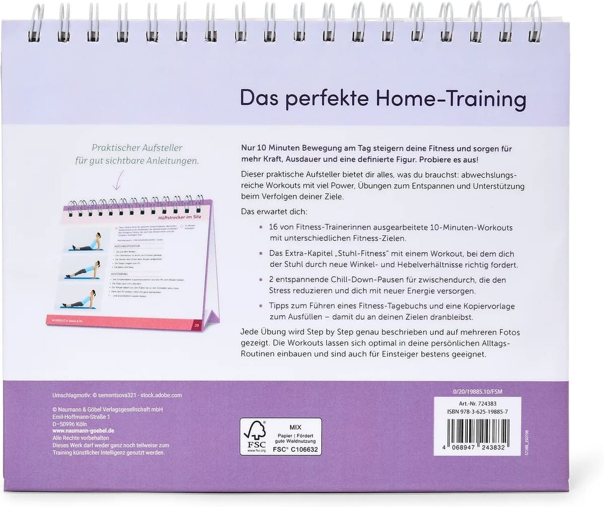 Tchibo - Buch »10-Minuten-Workouts«