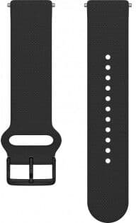 Polar Silikonarmband 20 Mm, Svart, S-L