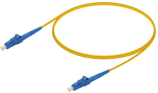 MicroConnect 2m Lc-Lc Sm G652d Simplex Attenuated Patch-Ledning, 2,0 Mm Pvc 8db, 1 Stykk, Sen-W129034951 Gul