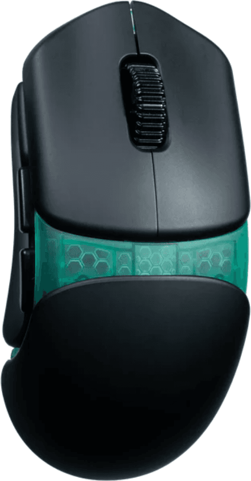 Orbital Works Pathfinder Trådløs Gamingmus – Svart + Core Body – Nova Teal