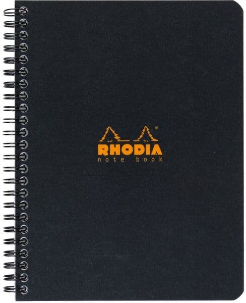 Rhodia Classic Spiral Notesbog   A5+   Linjeret