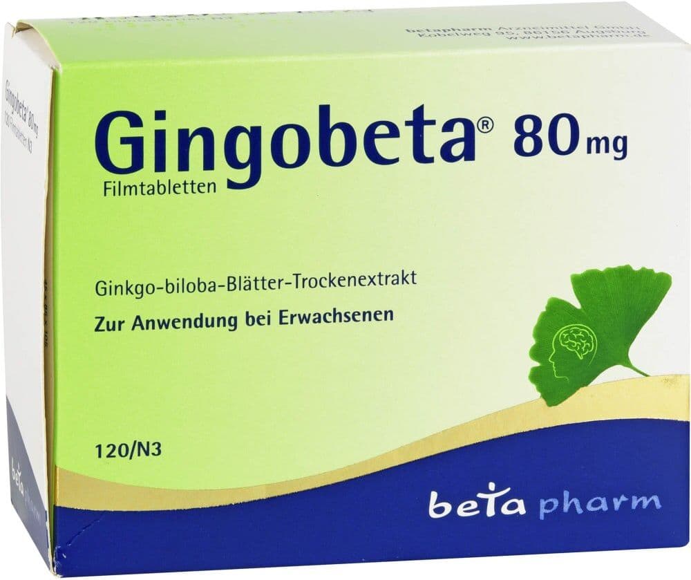 Gingobeta 80 mg Filmtabletten 120stk