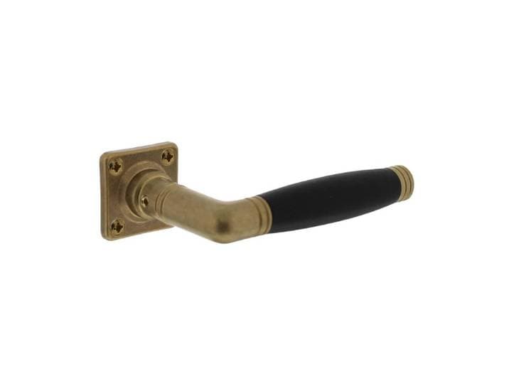 Deurklink Ton 222 messing getrommeld Intersteel - 0011.037502