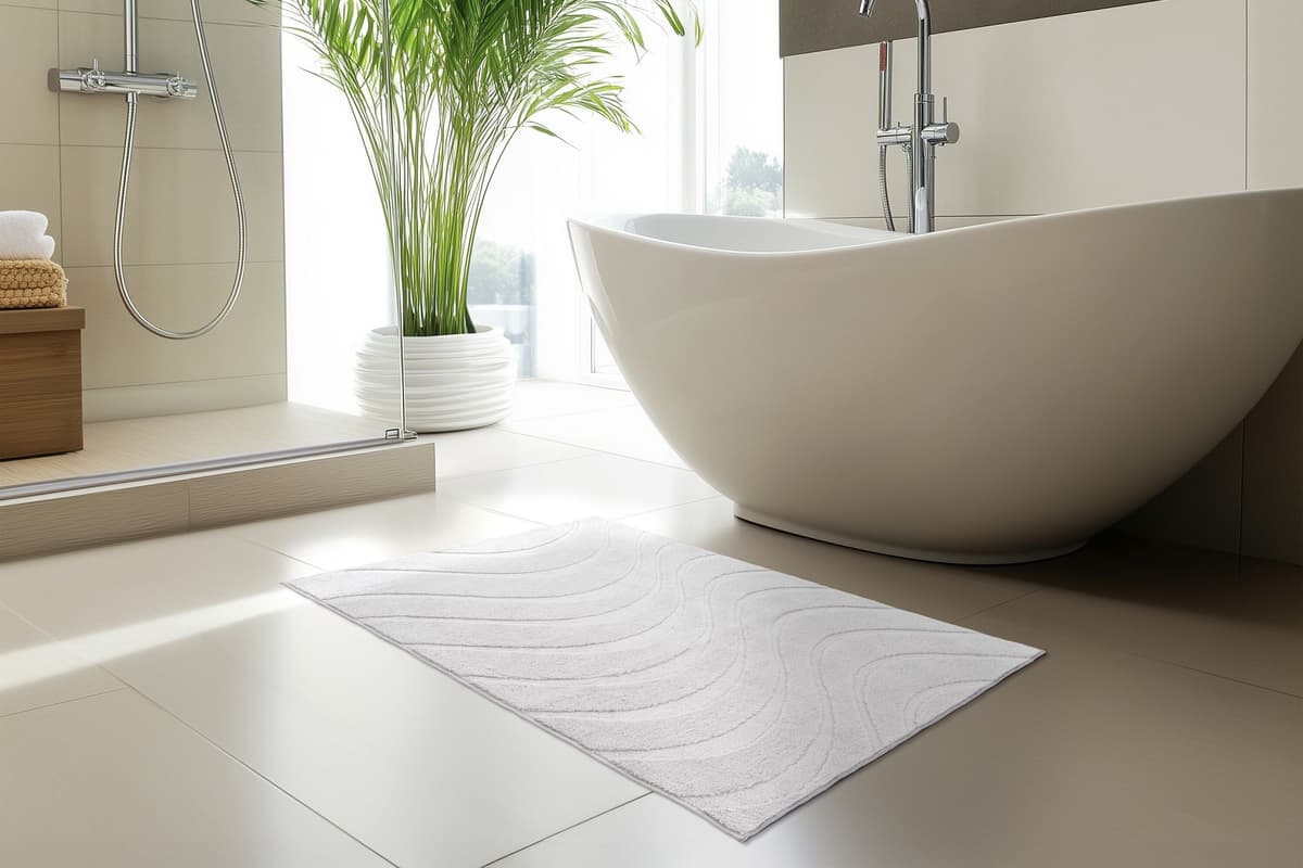 Kayoom "Badematte Ocean Touch 425" Kurzflor